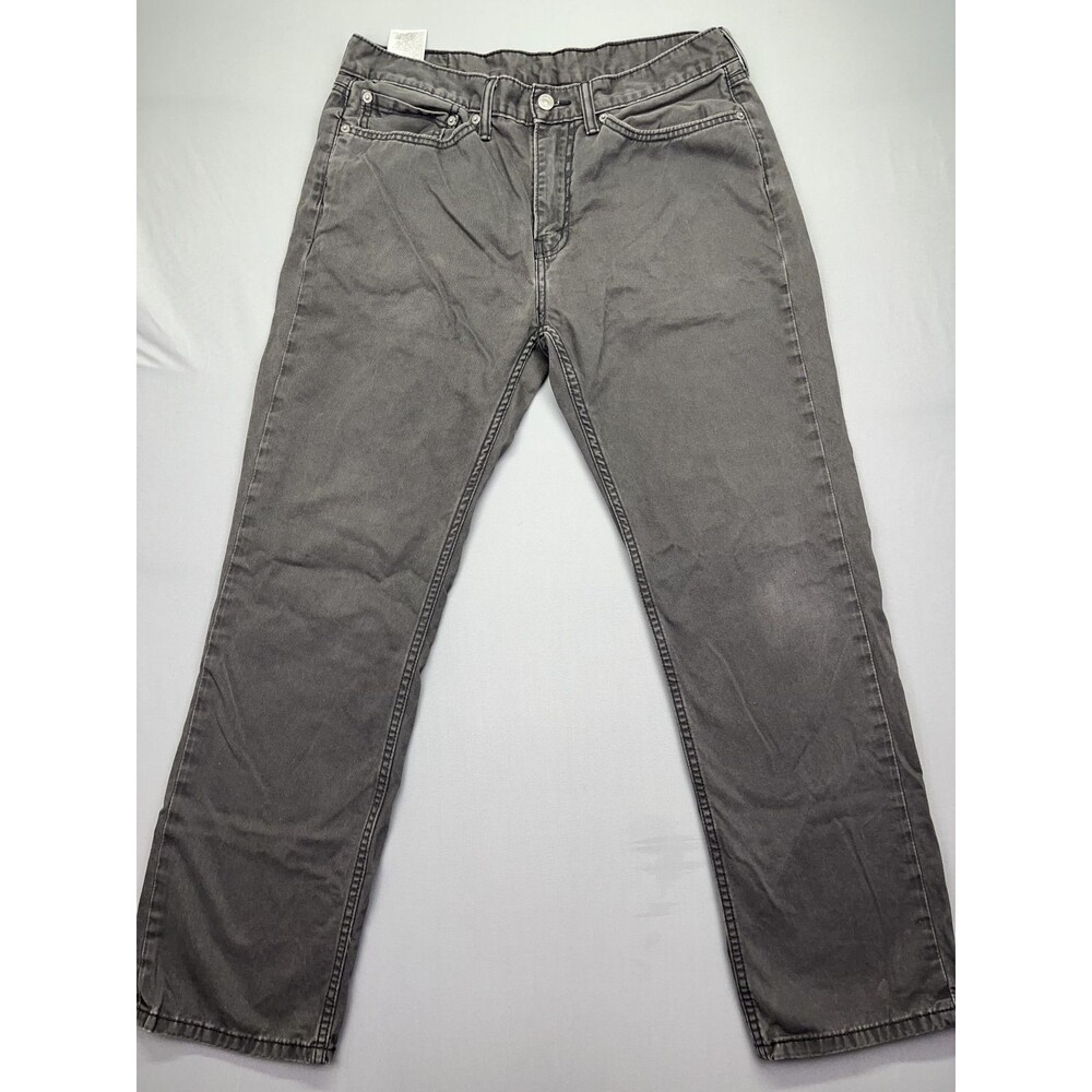 Levi's Men's 514 Classic Straight Fit 100% Cotton Denim Blue Jeans 34x30 Black‎